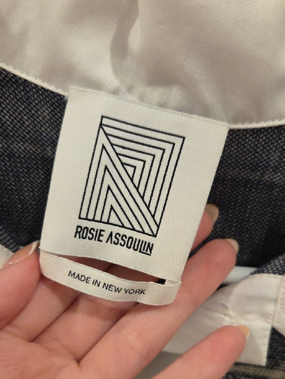 Rosie Assoulin Abstract Striped Midi Polo Shirtdress - Retail $895 - Like new - Picture 6 of 7